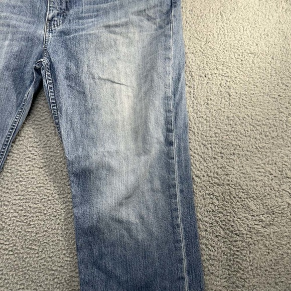 Levis 514 Jeans Mens 38 (36X31) Regular Straight Blue Denim Clean - Picture 2 of 15